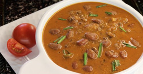 Sopa de coco Dal Makhani