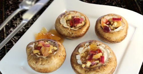 Champignons farcis style Sultan